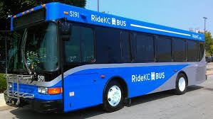 Blue bus